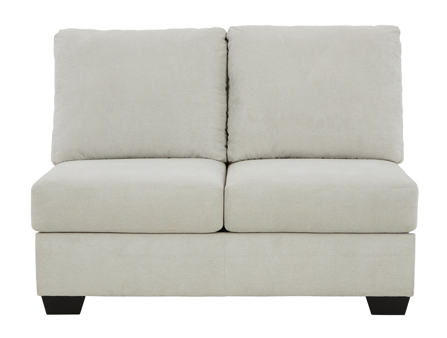 Lowder - Stone - Armless Loveseat