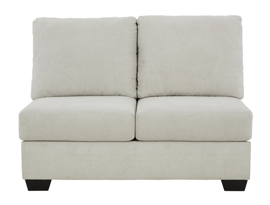 Lowder - Stone - Armless Loveseat