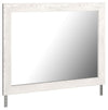 Gerridan - White / Gray - Bedroom Mirror