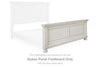 Robbinsdale - Antique White - Queen Panel Footboard