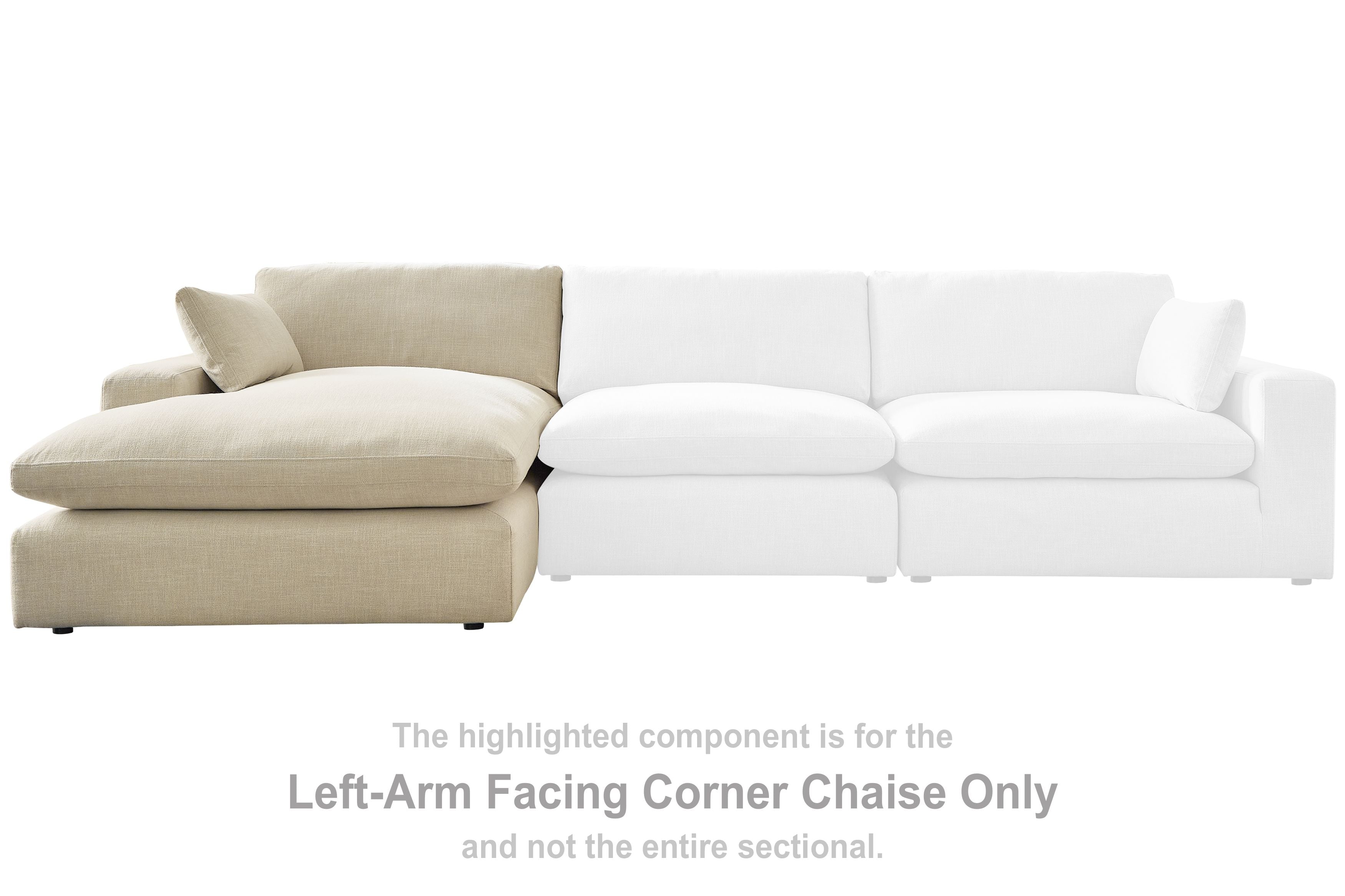 Elyza - Linen - Laf Corner Chaise