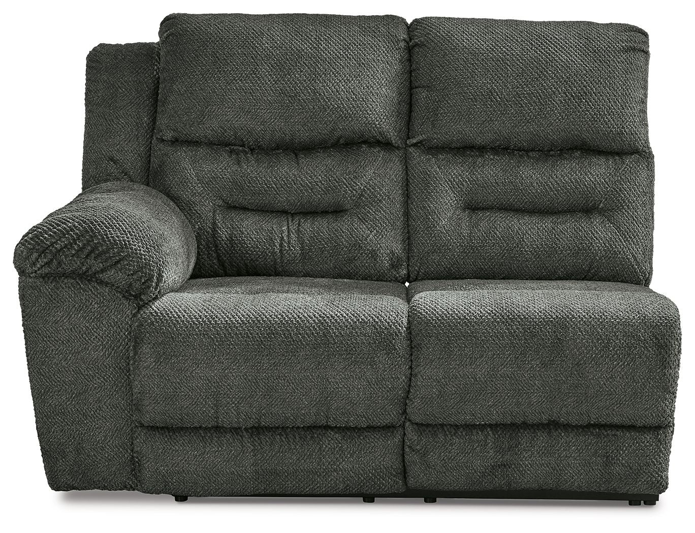 Nettington - Smoke - Laf Power Rec Loveseat