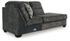 Lonoke - Gunmetal - Raf Corner Chaise