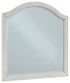 Robbinsdale - Antique White - Bedroom Mirror - Youth