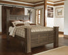 Juararo - Dark Brown - Queen Poster Footboard