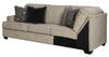 Bovarian - Stone - Laf Sofa W/Corner Wedge