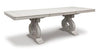 Arlendyne - Antique White - Rect Dining Room Table Base