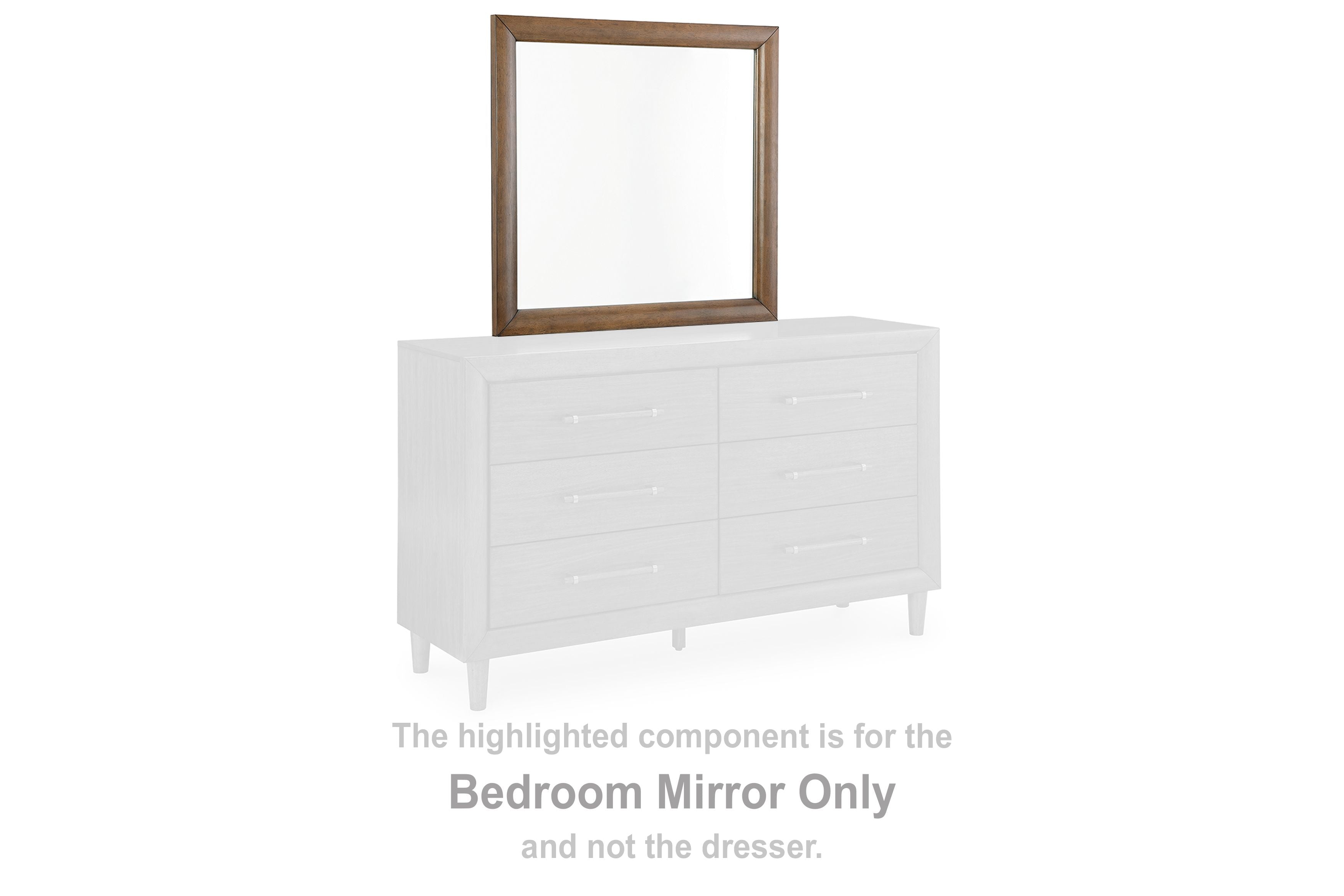 Lyncott - Brown - Bedroom Mirror