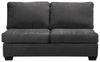 Ambee - Slate - Armless Loveseat