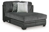 Brixley Pier - Graphite - Raf Corner Chaise