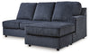 Albar Place - Cobalt - Raf Sofa Chaise