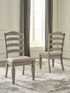 Lodenbay - Antique Gray - Dining Uph Side Chair (Set of 2)