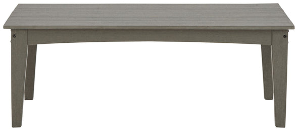 Visola - Gray - Rectangular Cocktail Table