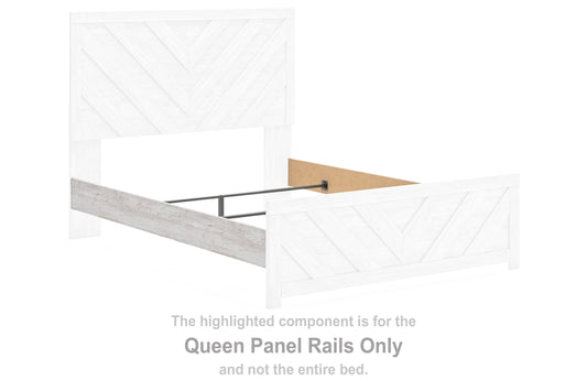 Cayboni - Whitewash - Queen Panel Rails