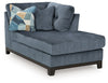 Maxon Place - Navy - Raf Corner Chaise