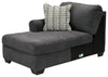 Ambee - Slate - LAF Corner Chaise