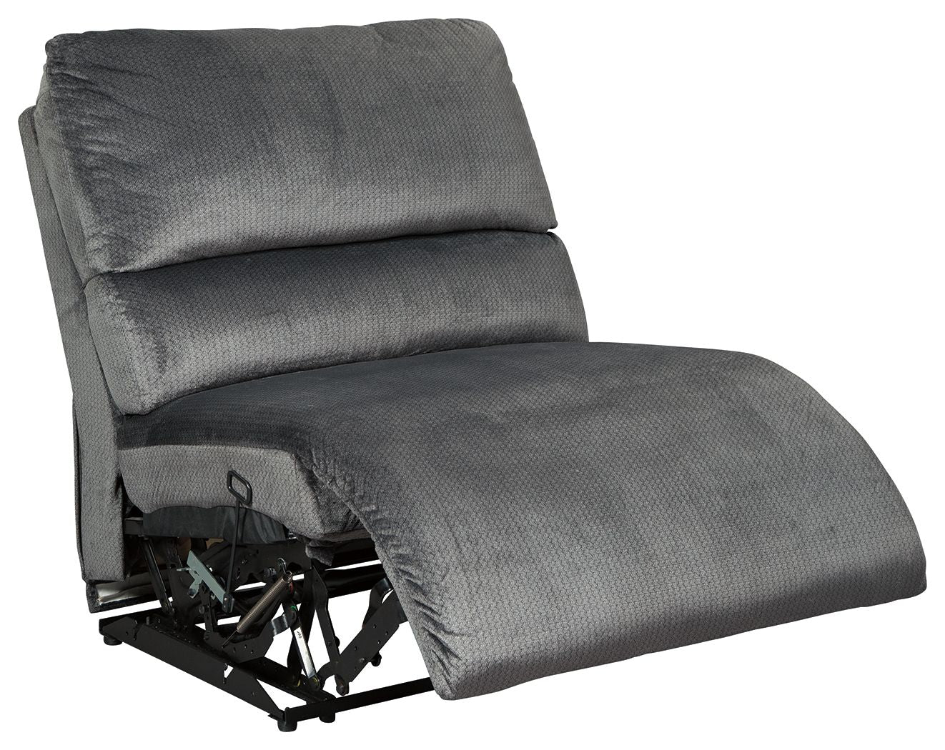 Clonmel - Charcoal - Armless Recliner