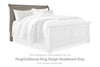 Lettner - Light Gray - King/Cal King Sleigh Headboard