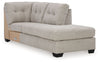 Mahoney - Pebble - Raf Corner Chaise