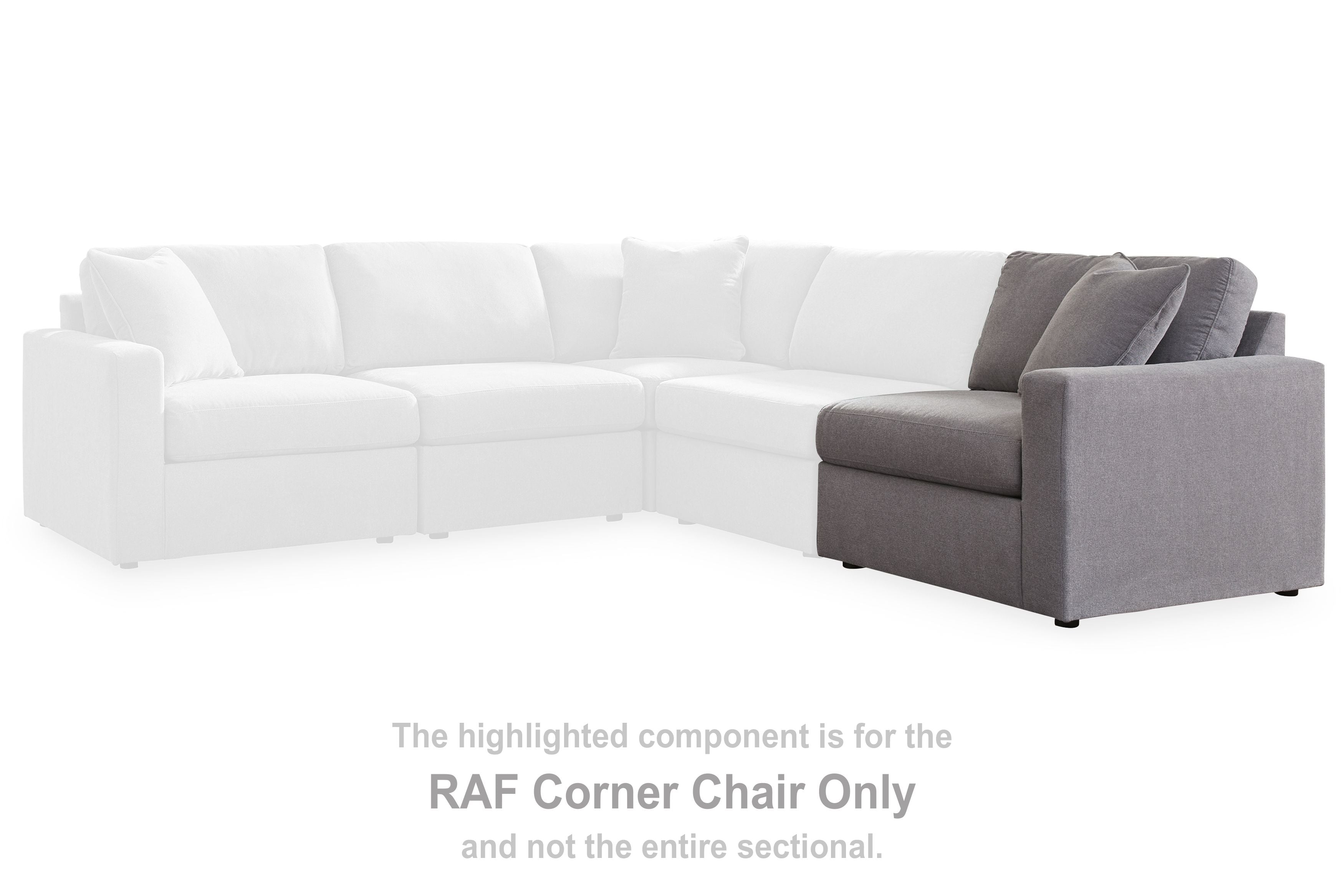 Modmax - Granite - Raf Corner Chair