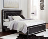 Kaydell - Black - Queen Panel Rails