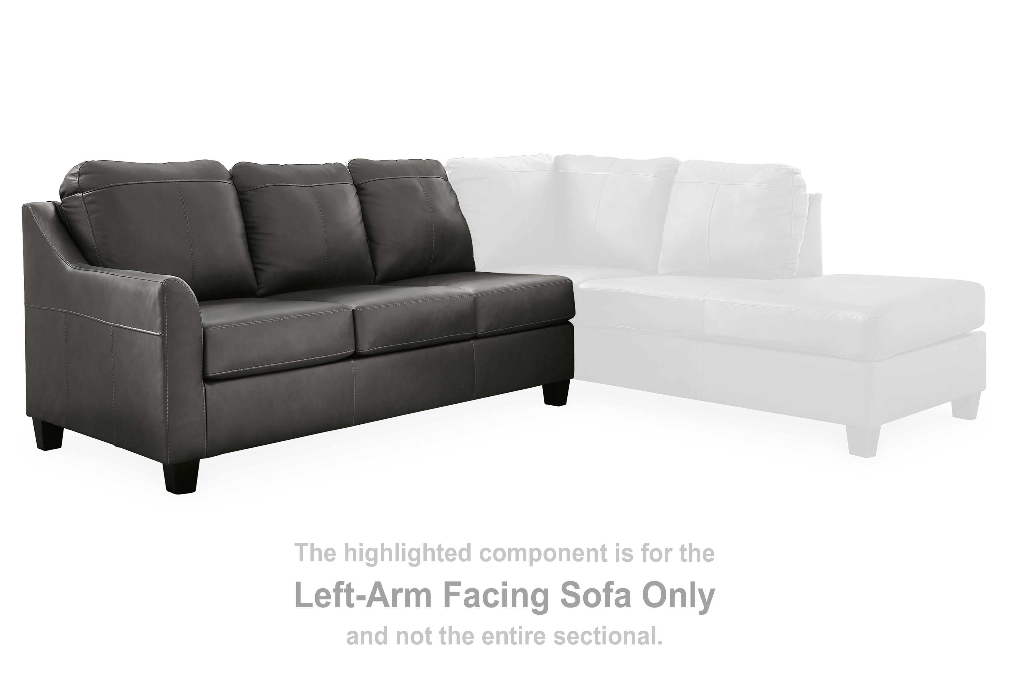 Valderno - Fog - Laf Sofa