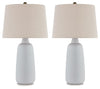 Avianic - White - Ceramic Table Lamp (Set of 2)