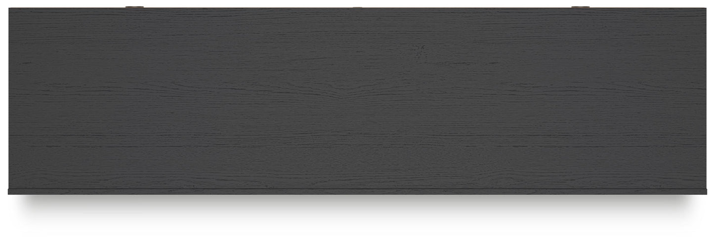 Danziar - Black - Extra Large TV Stand