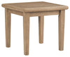 Gerianne - Brown - Square End Table