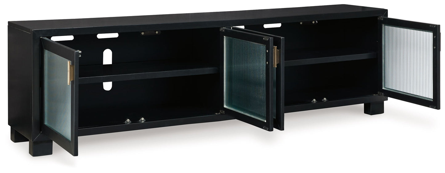 Winbardi - Black - Extra Large TV Stand