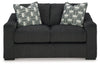 Wryenlynn - Onyx - Loveseat