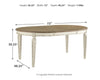 Realyn - Oval Dining Table Set