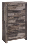 Derekson - Multi Gray - Five Drawer Chest