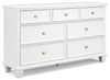 Fortman - White - Dresser