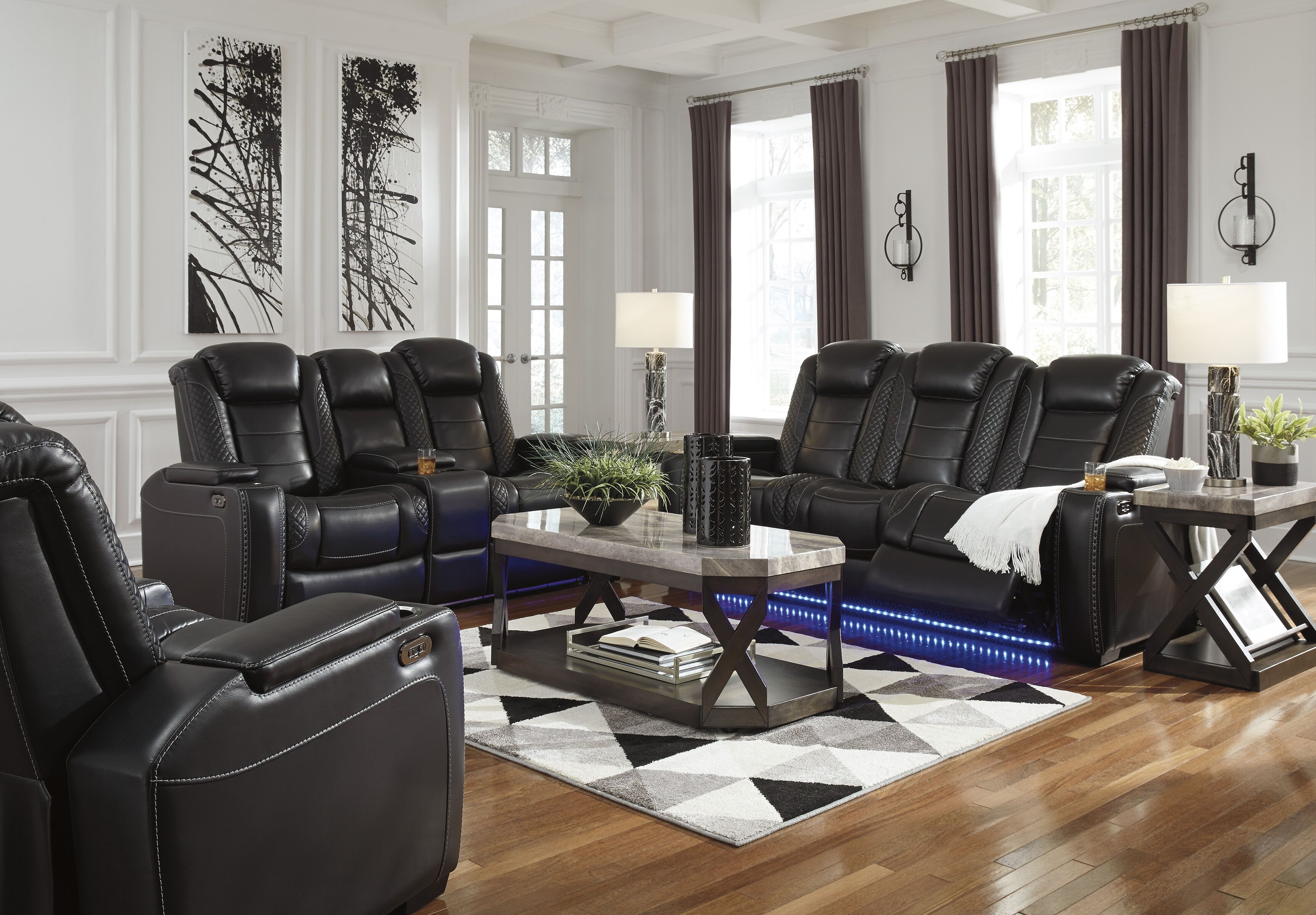 Party Time - Power Reclining Living Room Set