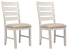 Skempton - White - Dining UPH Side Chair (Set of 2)