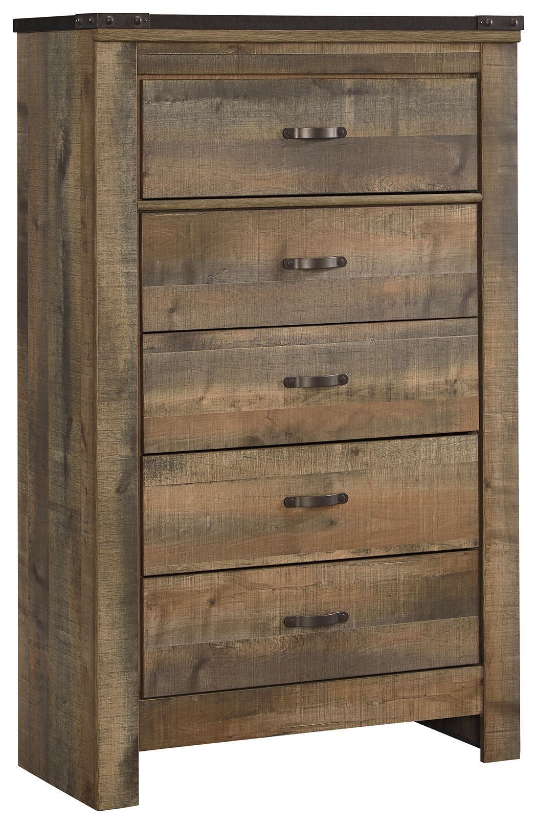 Trinell - Brown - Five Drawer Chest