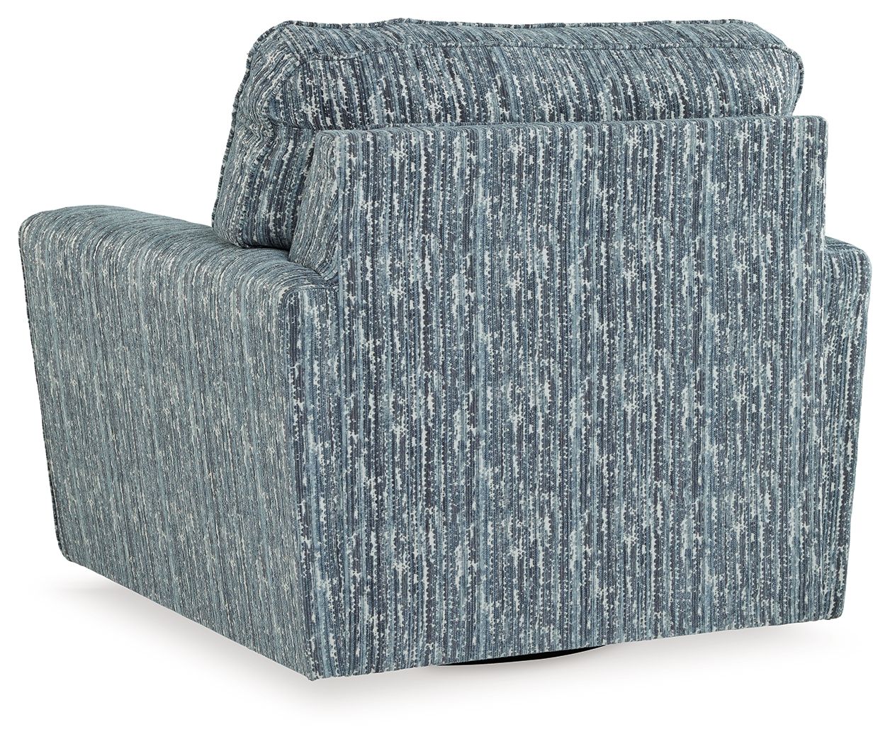 Aterburm - Twilight - Swivel Accent Chair