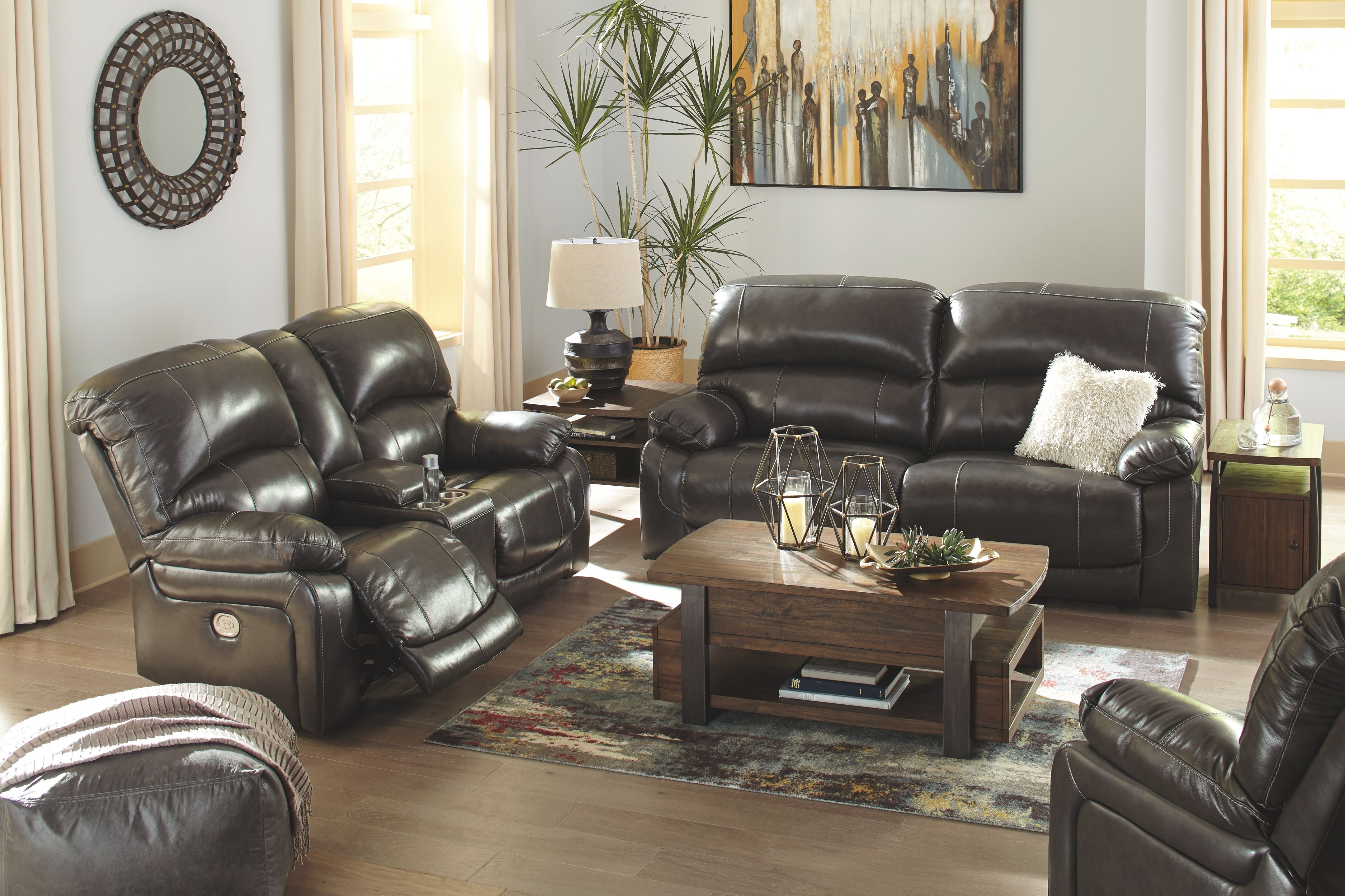 Hallstrung - Power Reclining Sofa