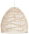 Coenbell - Beige - Rattan Pendant Light