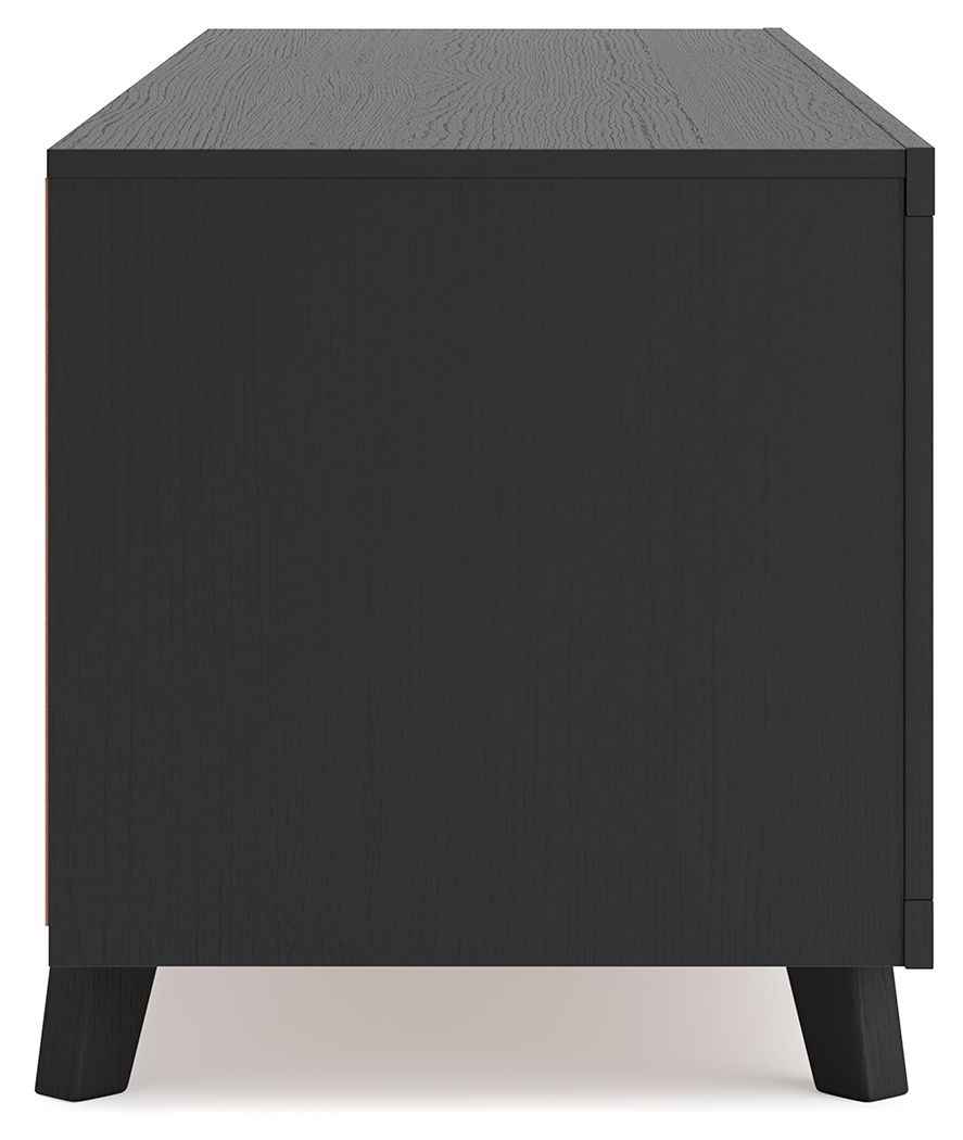 Danziar - Black - Extra Large TV Stand