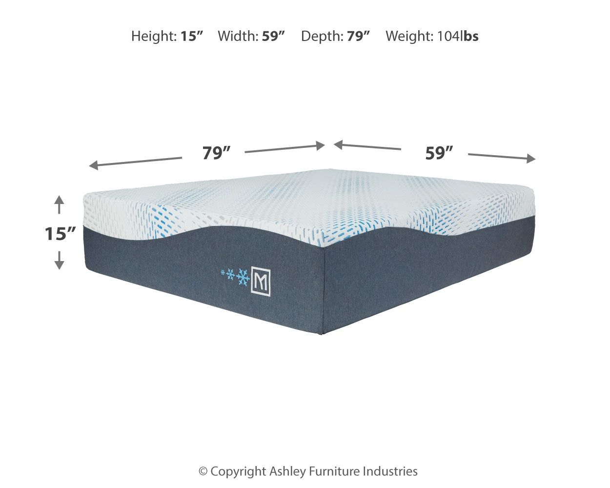 Millennium - Luxury Plush Gel Latex Hybrid Mattress