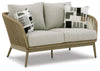 Swiss Valley - Beige - Loveseat W/Cushion