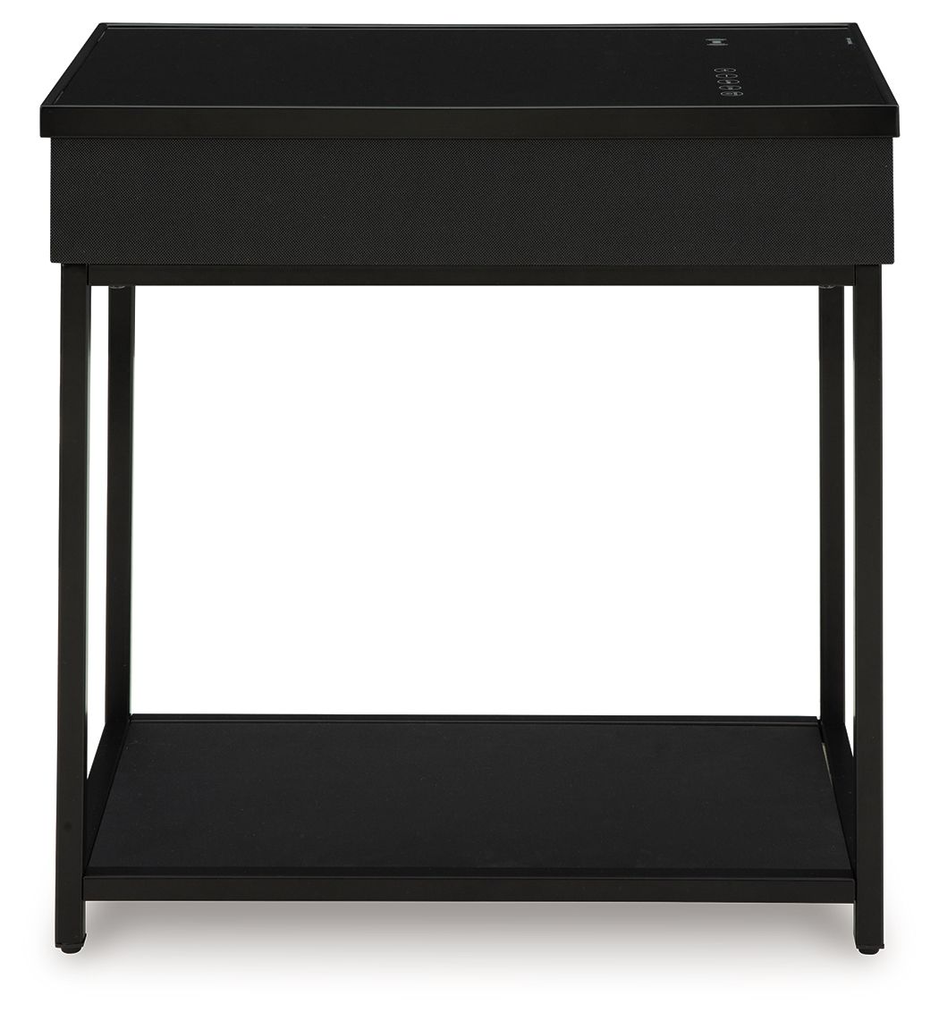 Gemmet - Black - Accent Table