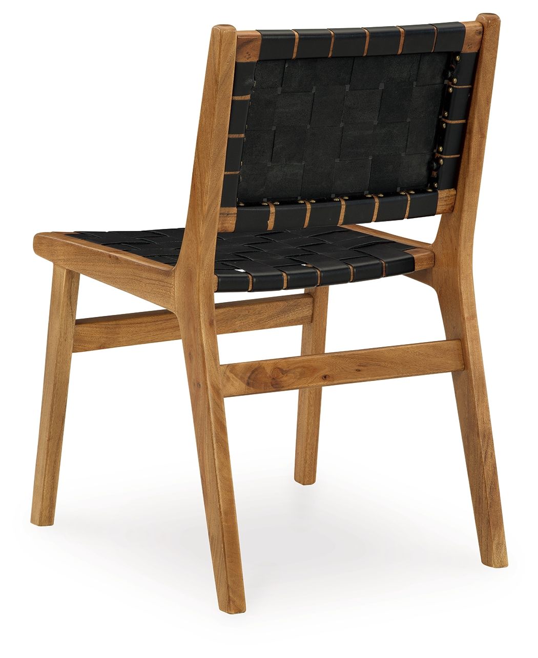 Fortmaine - Brown / Black - Dining Room Side Chair (Set of 2)