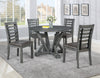 Stelar - 5 PC Round Dining Table Set