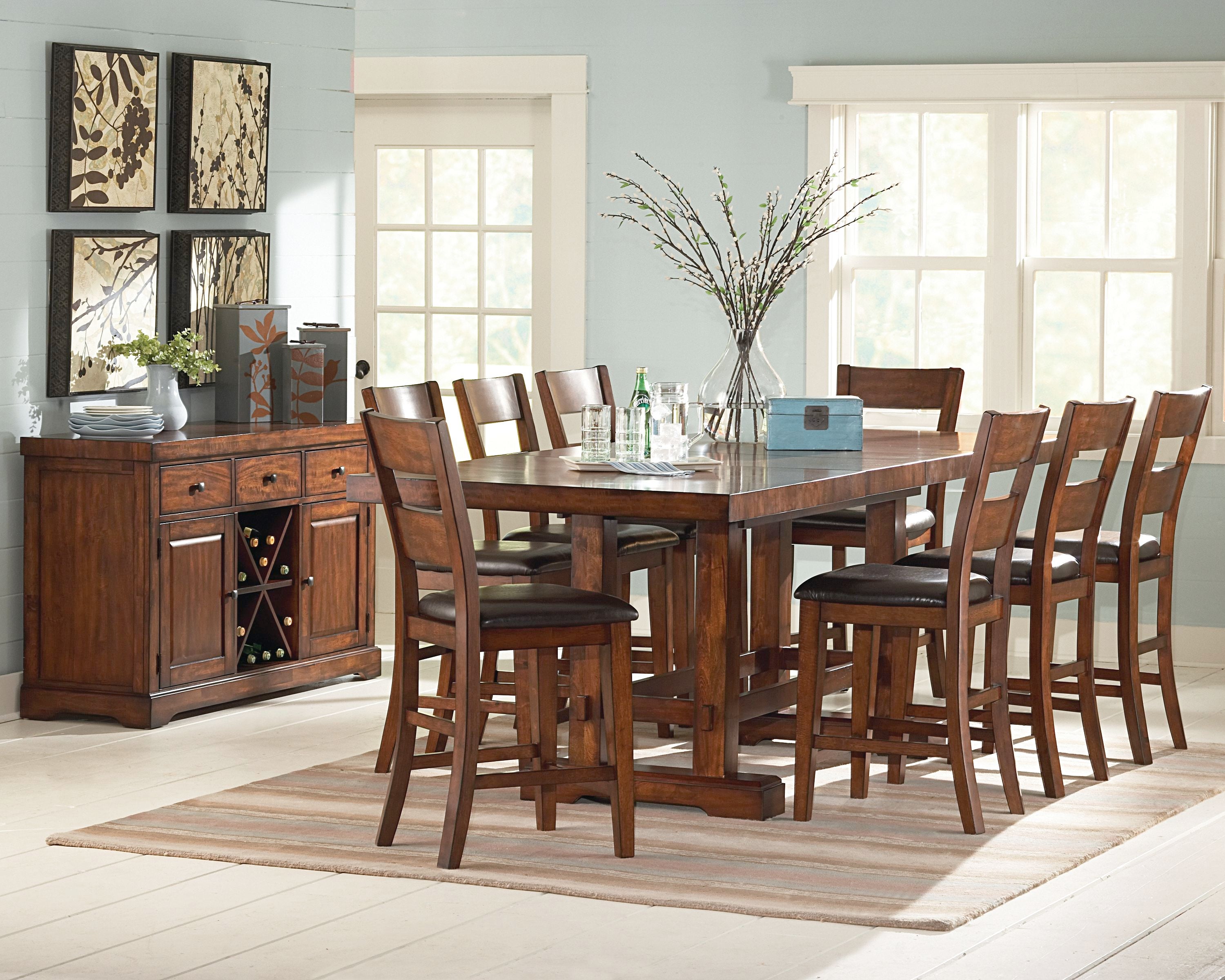 Zappa - 5 PC Counter Height Dining Table Set