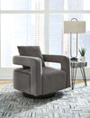 Alcoma - Otter - Swivel Accent Chair