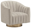 Penzlin - Pearl - Swivel Accent Chair