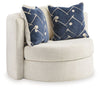 Padova - Ivory - Swivel Accent Chair